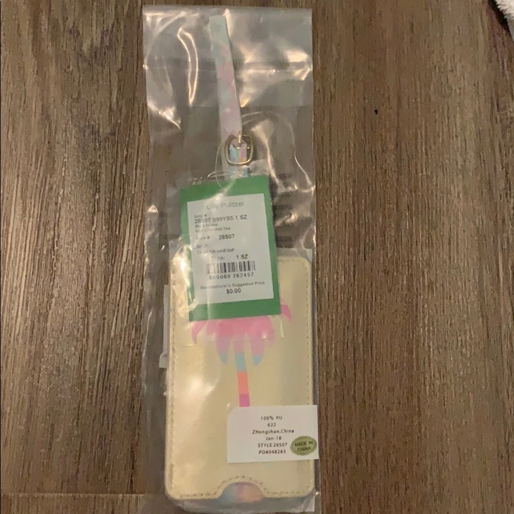 Lilly Pulitzer GWP Luggage Tag
